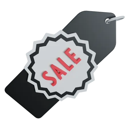 Sale Tag  3D Illustration