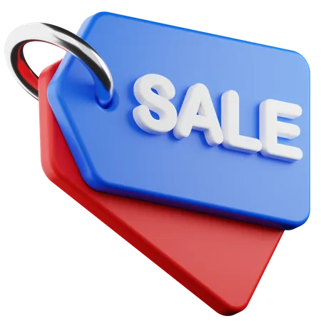 Sale Tag  3D Illustration