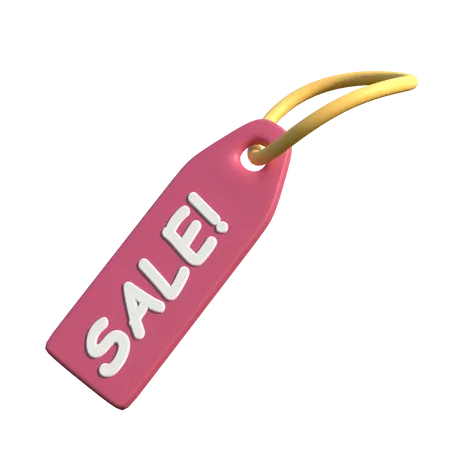 Sale Tag  3D Illustration