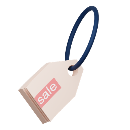 Sale Tag  3D Illustration