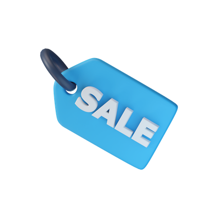 Sale Tag  3D Illustration