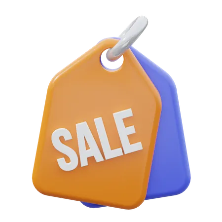 Sale Tag  3D Icon