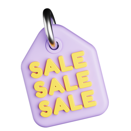 Sale Tags  3D Icon