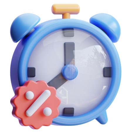 Sale time  3D Icon