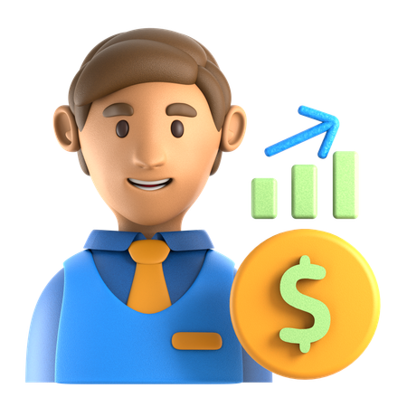 Sales  3D Icon