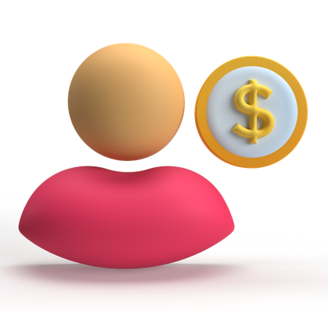 Sales Agent  3D Icon