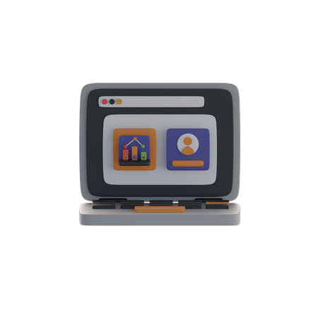 Sales Analysis  3D Icon