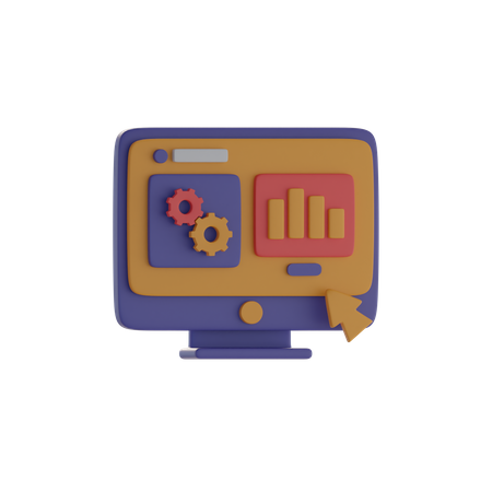 Sales Analysis  3D Icon