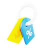 3d sales discount logo