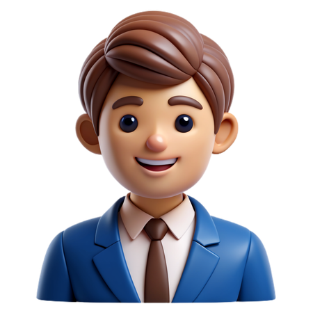 Sales manager  3D Icon