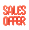 Sales offer