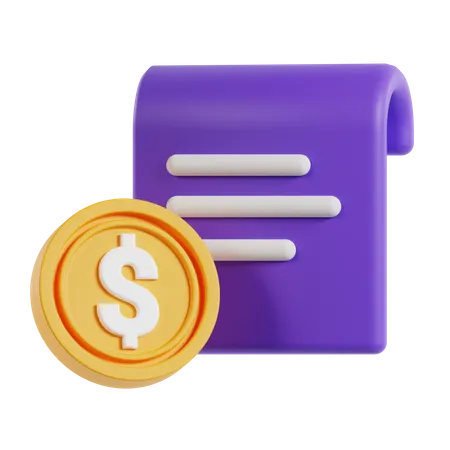 Sales Report  3D Icon