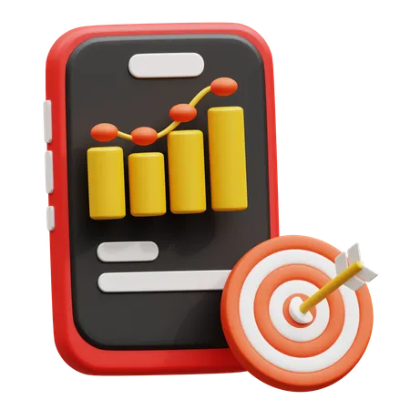 Sales Target  3D Icon