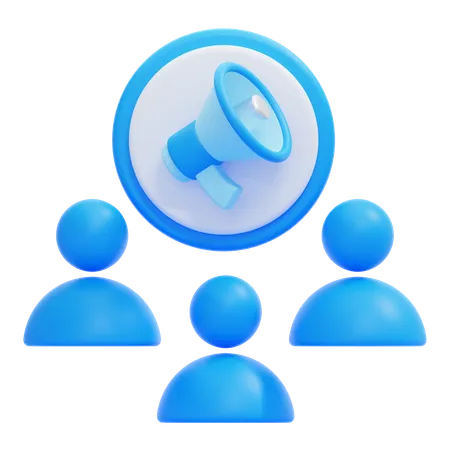 Sales Team  3D Icon