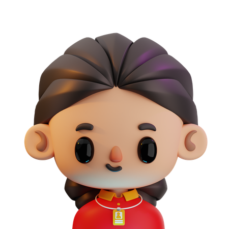 Salesclerk  3D Icon