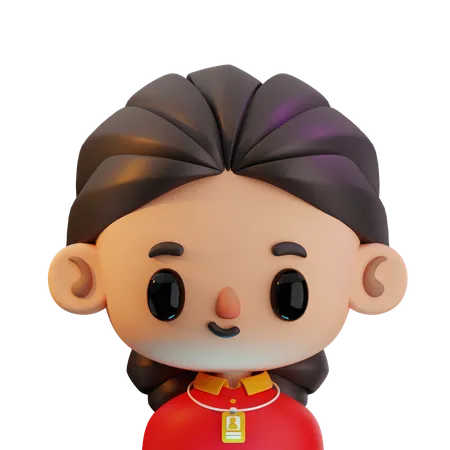 Salesclerk  3D Icon