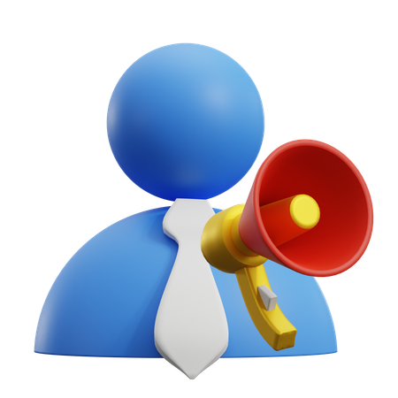 Salesman  3D Icon