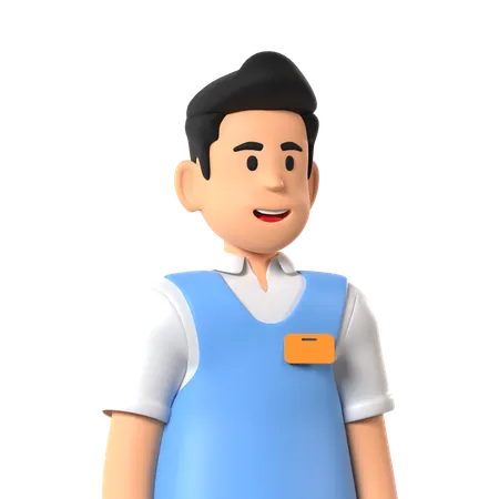 Salesman  3D Icon