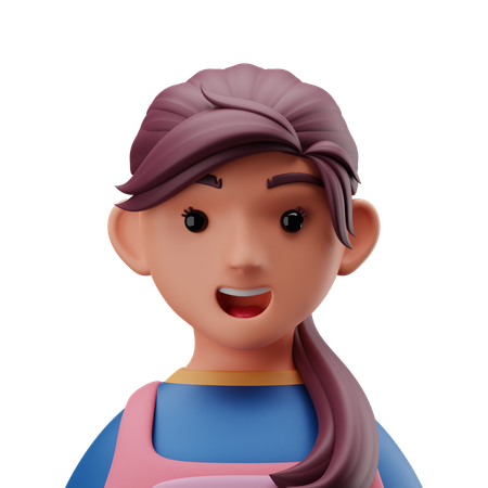 Saleswoman  3D Icon