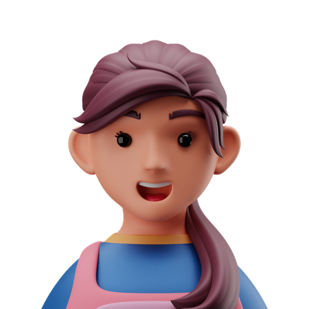 Saleswoman  3D Icon