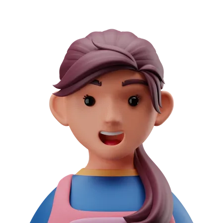 Saleswoman  3D Icon