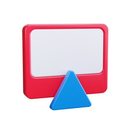 Salida en antena  3D Icon