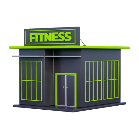 Lieu de remise en forme  3D Illustration