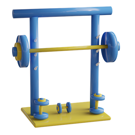 Salle de sport  3D Icon