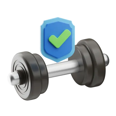 Sécurité du gymnase  3D Icon