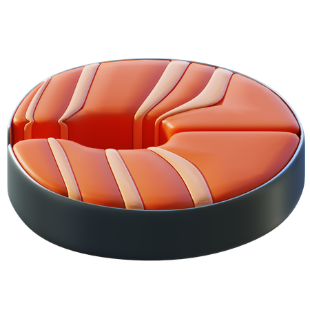 Salmão  3D Icon