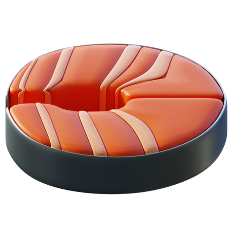 Salmón  3D Icon