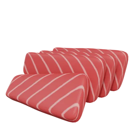 Salmon 3D Icon