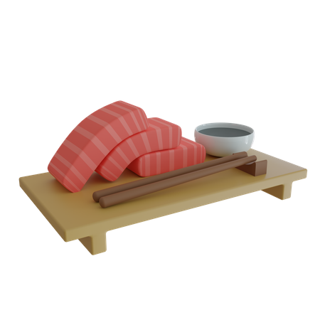 Salmon 3D Icon