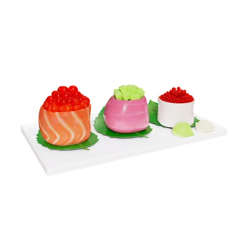 Salmon Caviar  3D Icon