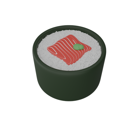 Salmon Caviar 3D Icon