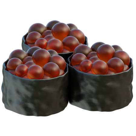Salmon Egg  3D Icon