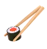 Salmon Hosomaki In Chopstick