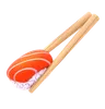 Salmon Nigiri In Chopstick