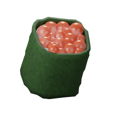 Salmon Roe  3D Icon