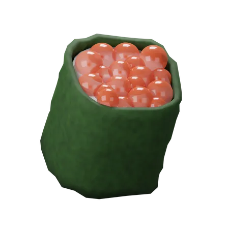 Salmon Roe  3D Icon