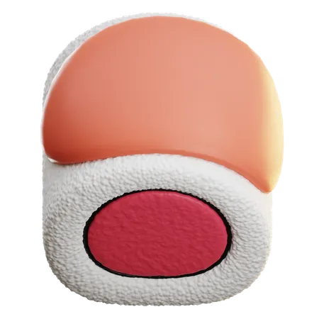 Salmon Sashimi  3D Icon