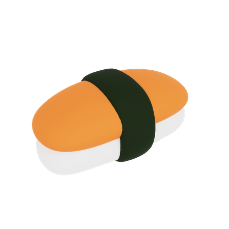 Salmon Sushi  3D Icon