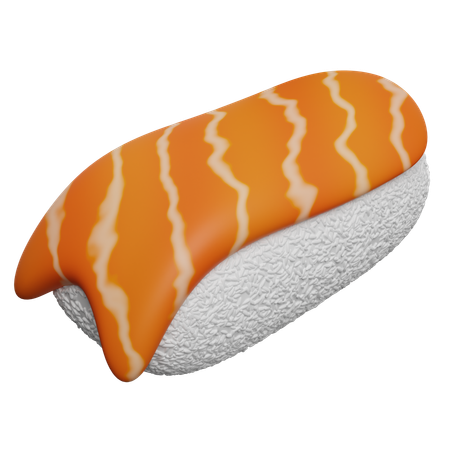 Salmon Sushi  3D Icon