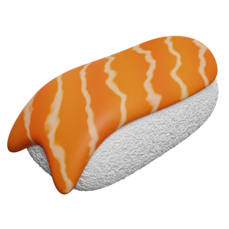 Salmon Sushi  3D Icon