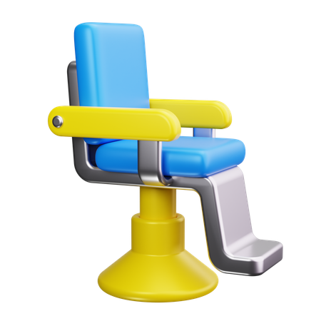 Salon Chair  3D Icon