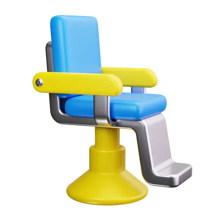 Salon Chair  3D Icon