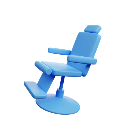 Salon Chair  3D Illustration