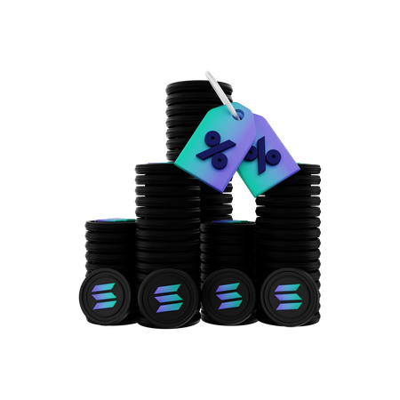 Salona mit Rabatt  3D Icon
