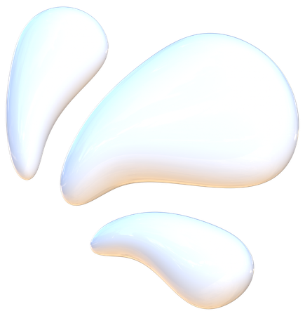 Chorrito de leche  3D Icon