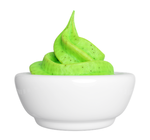 Salsa wasabi  3D Icon